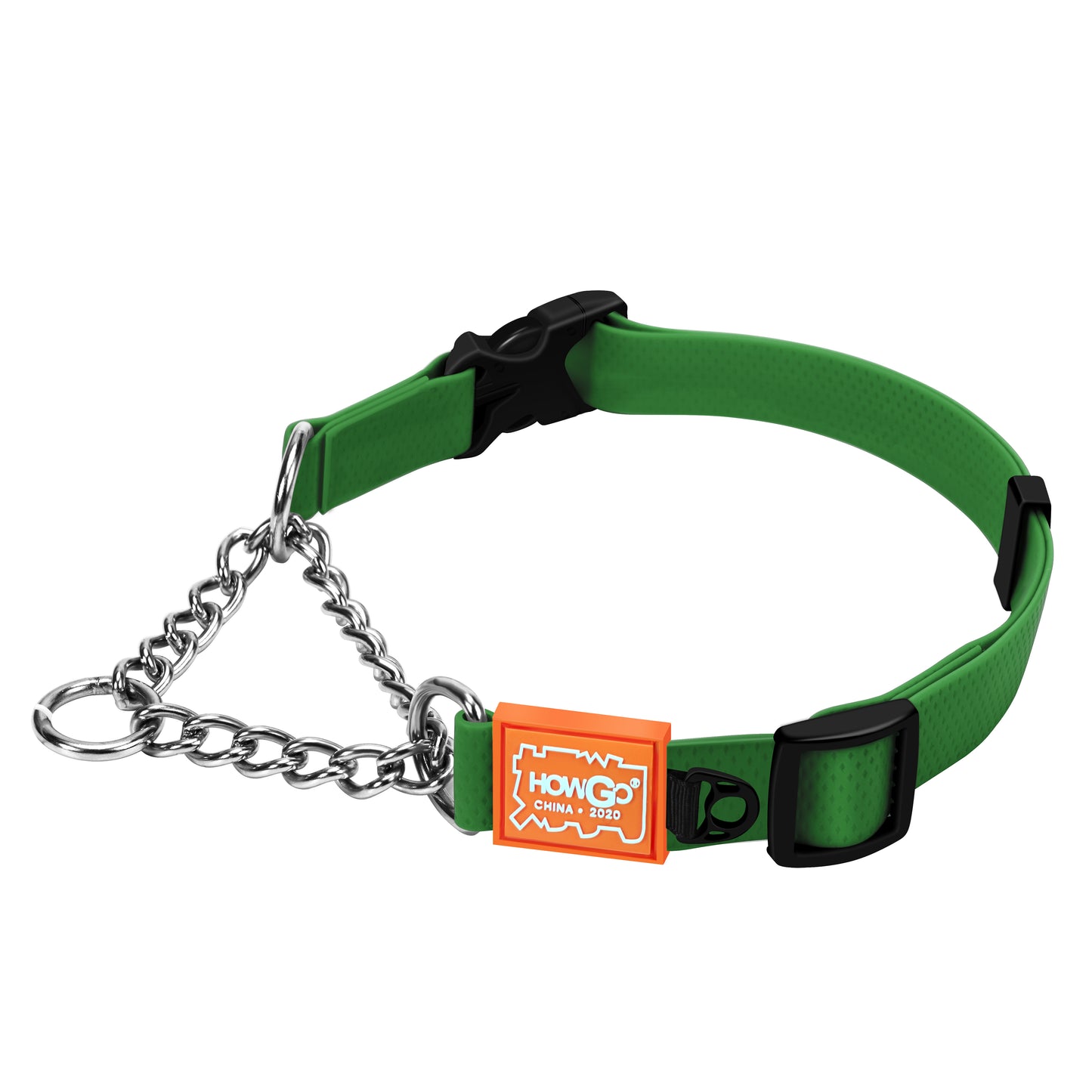 Stain-Resistant Chain Reaction Dog Collar - MARTINGALE DESIGN (Wilderness Series)