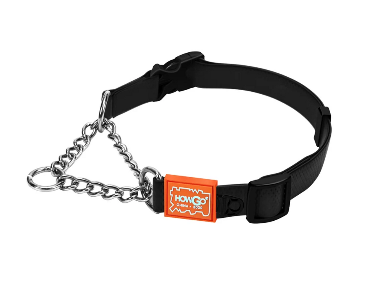 Stain-Resistant Chain Reaction Dog Collar - MARTINGALE DESIGN (Wilderness Series)