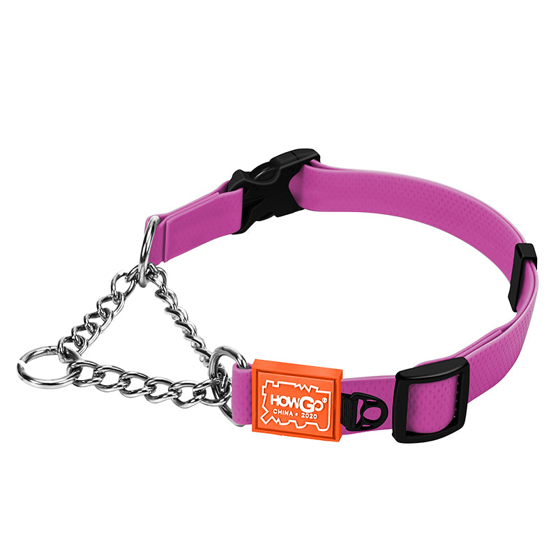 Stain-Resistant Chain Reaction Dog Collar - MARTINGALE DESIGN (Wilderness Series)